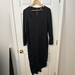 City Chic Assymetric Hem LBD